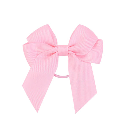 2/1Pcs Sweet Hair Ribbon Hair Band for Girls Toddler Cheer Bow Head Rope Kids Headwear Double Ponytail Support Hair Accessories