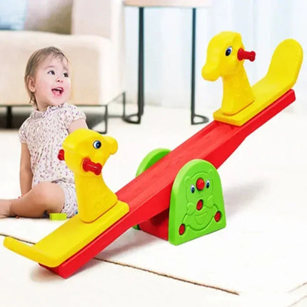 Outdoor Countyard Animal Seesaw Board Toys Children Sport Entertainment Props Two Person Seesaw Interactive Game Toys for Kids