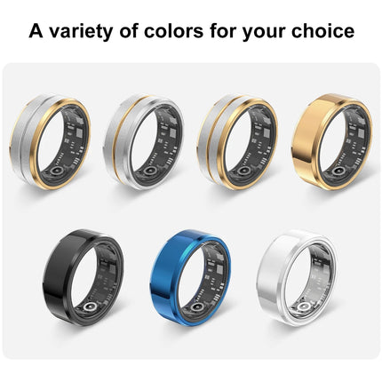 Smart Ring Bracelet Heart Rate Monitoring Waterproof Blood Oxygen Sleep Sport Health Tracker Finger Digital Ring For Android IOS