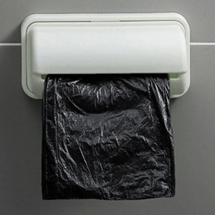 Wall Mounted Trash Bags Storage Box Garbage Bag Dispenser for Kitchen Bathroom Grocery Bag Holder Kitchen Plastic Bags Container