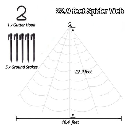 Halloween Spider Web Giant Stretchy Cobweb For Home Bar Haunted House Scary Prop Horror Yard Outdoor Halloween Party Decoration