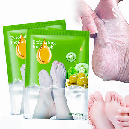 Exfoliating Foot Mask Foot SPA Pedicure Socks Exfoliation Scrub Remove Dead Skin Pedicure Socks Whitening Foot Foot Skin Care