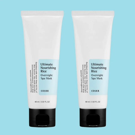 COSRX Ultimate Nourishing Rice Overnight Spa Mask 60mL Shrinking Pore Smoothing Firming Skin Korean Cosmetics