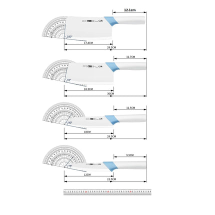 PLYS Kitchen knife household chef lady meat cutting knife utensils, kitchen special slicing set of knives fruit knife