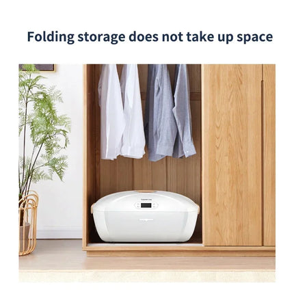 220V Electric Clothes Dryer Foldable UV Iron Steam Multi-function Automatic Ironing Machine Smart Remote Control