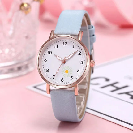 Luxury Watches for Women Luminous Retro Female Watch Ladies Belt Back Light Leather Strap Quartz Wristwatches Montre Femme