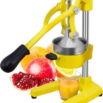 Commercial Heavy Duty Cast Iron Hand Press Manual Orange Citrus Lemon Lime Grapefruit Pomegranate Fruit Juice Squeezer Machine