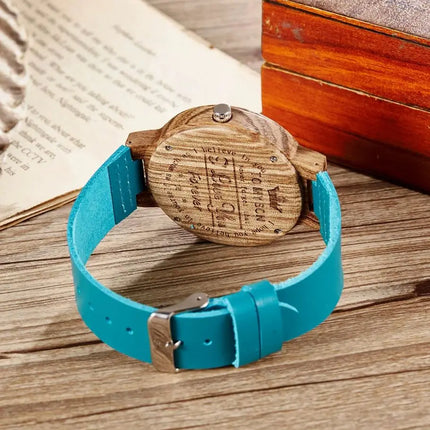 Wood Watch for Men and Women Luxury Quartz Fashion Casual Couple Wristwatches Chronograph Watches