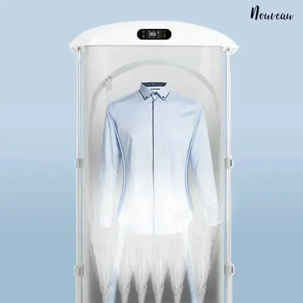 220V Electric Clothes Dryer Foldable UV Iron Steam Multi-function Automatic Ironing Machine Smart Remote Control