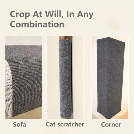 Cat Scratcher Sofa Tape Scratching Post Sofa Protection Artifact Self-adhesive Carpet Cats Scratch Board Cat Toys