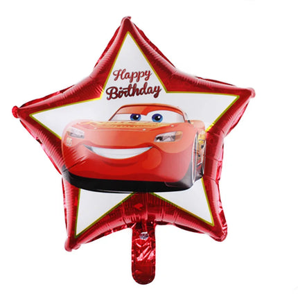 Disney Cars Lightning McQueen 32" Number Balloon Set   Baby Shower Supplies Birthday Party Decorations Kids Toy Gifts Air Globos