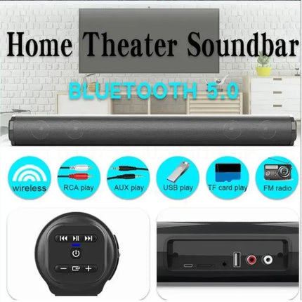 Super Powerful Wireless Bluetooth Sound Bar Portable Speaker Surround Stereo Home TV Sound Box Subwoofer FM Radio Home Theater