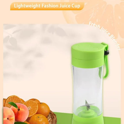 Portable Fruit Juice Blenders Summer Personal Electric Mini Bottle Home USB 6 Blades Juicer Cup Machine For Kitchen