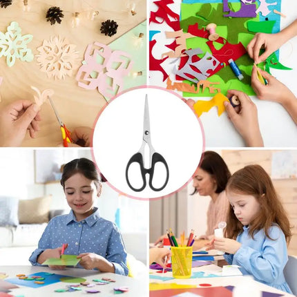 Scissors For School Kids Scissors Safety Scissors Aluminum Alloy Multifunctional DIY Supplies Ergonomic Child Scissors For Art