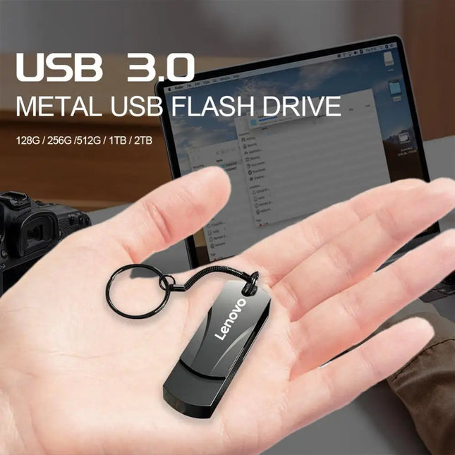 Lenovo Mini USB Flash Drive 16TB Pen Drive 8TB High Speed USB Memory 4TB Flash Disk 2TB 1TB USB Stick For Laptop Notebook Tablet