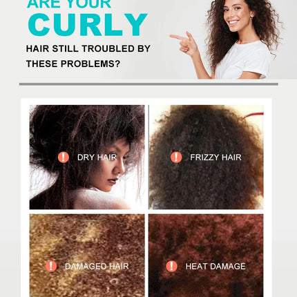 Curly hair care Styling Hair Moisturizing set Natural Curl Boost Hair Bounce Hair Elastic Cream Styling Enhancing Hair Care