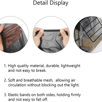 Mesh Bird Cage Cover Shell Skirt Net Easy Cleaning Catcher Guard Bird Cage Stretchy Mesh Parrot Bird Cage Net Jaula Para Pajaros