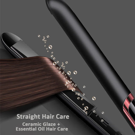 2024 Sale New Hair Straightener Flat Iron Curling Irons Electric Straight Ceramic Fast Warm-up Styling Tool For Wet or Dry Hair