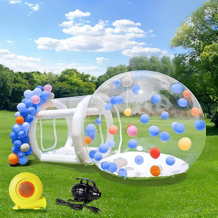 Inflatable Balloons Bubble House Outdoor 8.2/10FT Commercial Grade PVC Bubble Tent House With Blower Clear Bubble House Tent