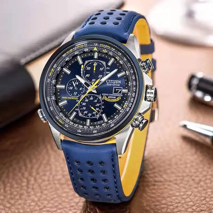 CITIZEN Men Watches Luxury Trend Quartz Calendar Waterproof Multi Function Fancy Round Watch Stainless Automatic Watch