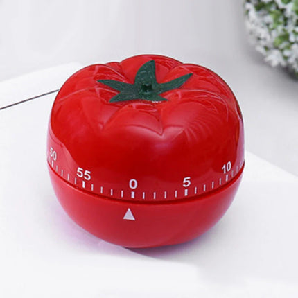 Tomato Shape Kitchen Timer Kitchen Craft Mechanical Wind Up 60 Minutes Timer 360 Degree Rotating Timer Kitchen Cooking Timer