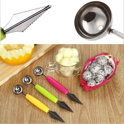 Kitchen Vegetable Carve Fruit Slicer Device Scoop Ballers Cutter Chop Gadgets