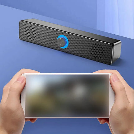 Versatile Wireless Speaker Home Theater Sound Surround Soundbar Speaker  High Volume Laptop Desktop Long Bluetooth Subwoofer