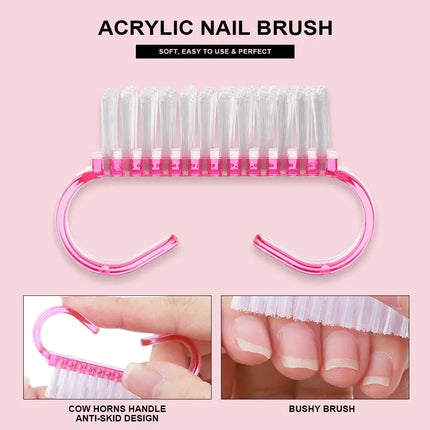 23 in 1 Acrylic Nail Kit for Beginners 12 Color Glitter Acrylic Powder White Clear Pink Acrylic Powder Nails Extension Professio