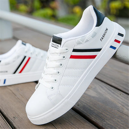 Men's Sneakers White Casual Shoes Men Original Lightweight Luxury Shoes for Men Breathable Flats Men's Sneakers Chaussure Hommes