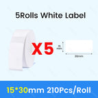 5Rolls 15x30mm