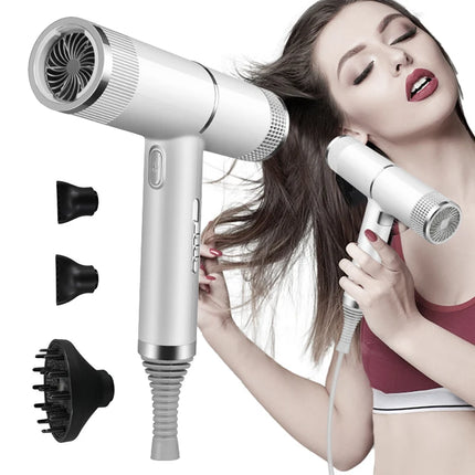 Professional Hair Dryer Infrared Negative Ionic Blow Dryer Hot Cold Wind Salon Hair Styler Tool Hair Blower Electric Blow Drier