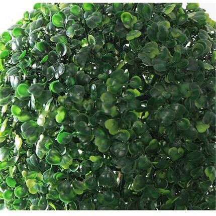 Artificial Plant Boxwood Topiary Ball Faux Plants Decorative Grass Balls UV Protected for Home Patio Garden Balcony Wedding