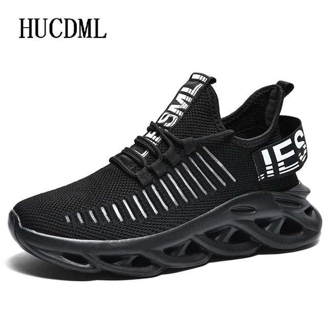 Big Size 47 Men Chunky Sneakers Mesh Breathable Summer Platform Lightweight Casual Thick Soles Jogging Shoes Zapatillas Hombre