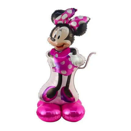 Standing Mickey Minnie Disney Cartoon Balloon Mickey Theme Birthday Party Decoration Foil Balloon Baby Shower Children's Toy