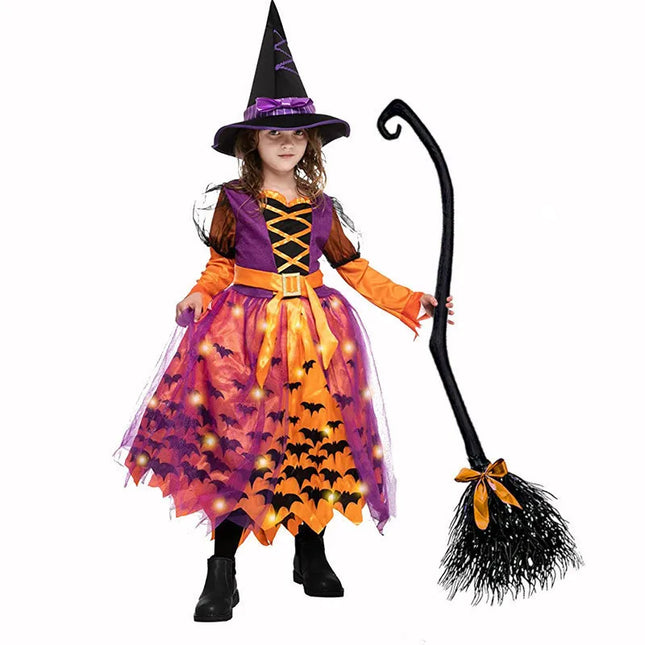 Halloween Witch Broom Decorations Magic Plastic Scary Prop Cosplay Suitable For Festival Parties Or Masquerade Costume Events