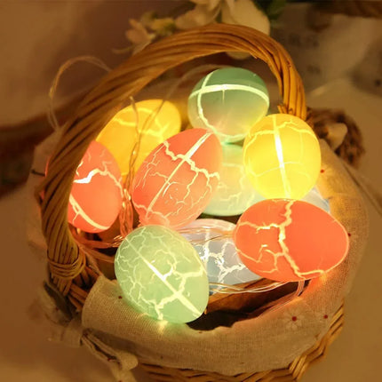 Dinosaur Eggs Fairy String Light Garden Bedroom 1.5m 10LED Hanging Lights for Dinosaur Theme Birthday Baby Shower Party Decor