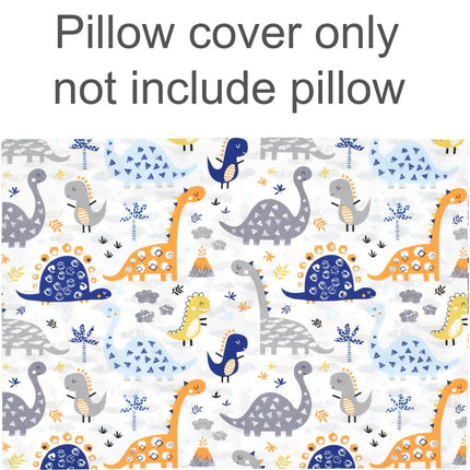 49*36CM Toddler Pillowcases-Cotton Pillow Cover Kids Bedding Pillow Envelope Babies Kids Children Boys Girls Sleeping Travel