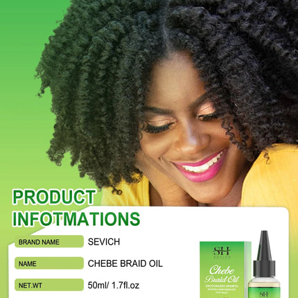 Fast Hair Growth Oil African Crazy Traction Alopecia Chebe Anti scalp itching Anti Hair Break Hair Strengthener Hair Loss Spray