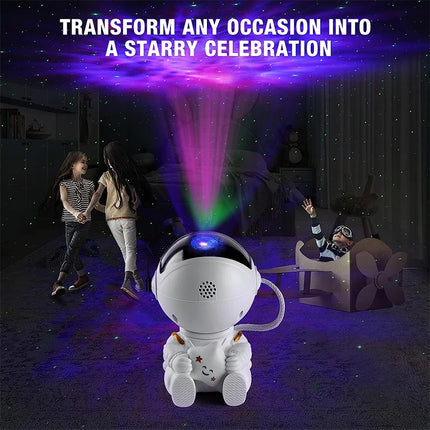 Starry Sky Atmospheric Light Galaxy Projector Astronaut Projection Light LED Night Light Desktop Decoration Light Bedroom Home