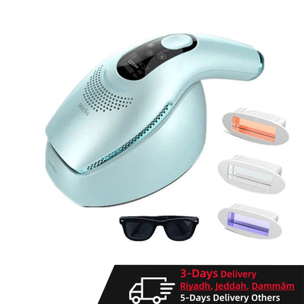 DEESS GP590 Laser Epilator Hair Removal Permanent 0.9s Painless Cool Ipl Laser Hair Removal Machine Unlimited Flashes Dropship