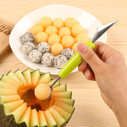 Kitchen Vegetable Carve Fruit Slicer Device Scoop Ballers Cutter Chop Gadgets