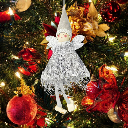 New Year 2024 Christmas Angel Dolls Xmas Tree Pendant Ornaments Navidad 2023 Christmas Decoration for Home Natal Gift Noel Decor