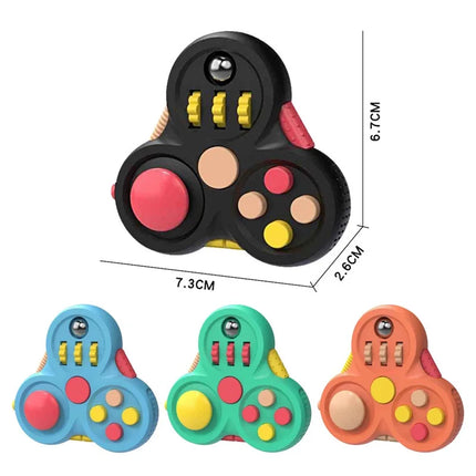 Rotating Magic Bean  Adult Antistress Fidget Toy Autism ADHD Stress Relief Fingertip Toys For Kids Fidget Pad