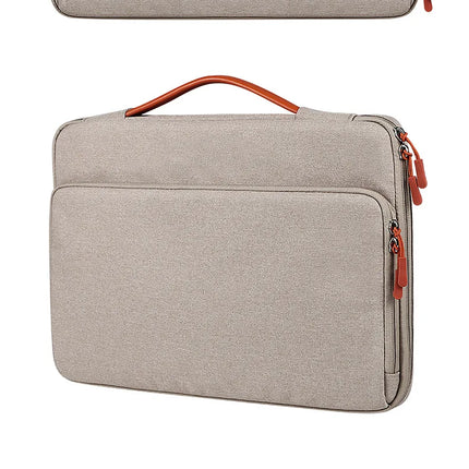 Laptop Bag for MacBook 2023 Air 15 A2941 Case M2 Pro 13 14 15.4 Shockproof and Waterproof Fabric Handbag for MacBook 13.3 Inch