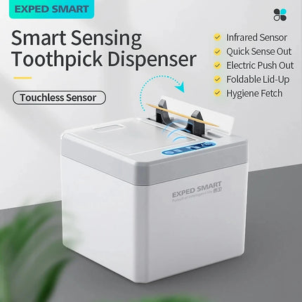 Electric Toothpick Holder Smart Automatic Sensor Toothpicks Dispenser Tooth Pick Container Organizador Kitchen Accessories