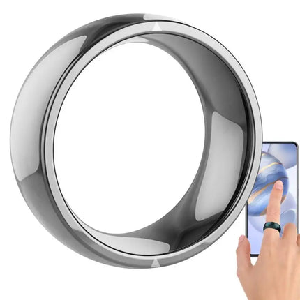 Smart Ring Decor IP68 Waterproof Tracker Smart Ring With Built-In Module Virtual Calls Finger Ring Hands Ornament For Party Meet