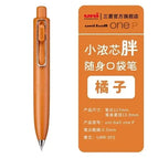 Sliver clip Orange / 0.5mm Black ink