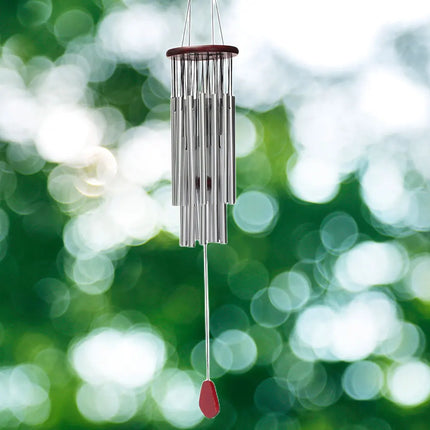 27 Tubes Outdoor Pendant Anti-rust Outdoor Decoration Wind Bell Multi-tube Wind Chime Fashion Pendants Indoor Pathway Home Decor