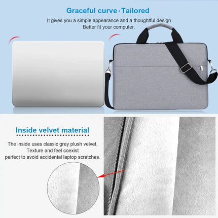 Laptop Bag Sleeve Case Shoulder HandBag Notebook Pouch Briefcases 133 14 156 inch For Lenovo HP Huawei Asus Dell Samsung