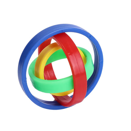 1-6pcs Stress Relief Sensory Fidget Toys Children 3D Novelty Rainbow Finger Spinners Kid Decompression  Intelligence Games